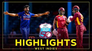 Highlights  India v West Indies  Gill amp Chahal Star For Away Side  3rd CG United ODI [upl. by Aleece]