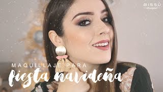 MAQUILLAJE NAVIDEÑO CON BISSÚ  COLABORACIÓN CON BISSÚ BOUTIQUE NORESTE [upl. by Anerual]