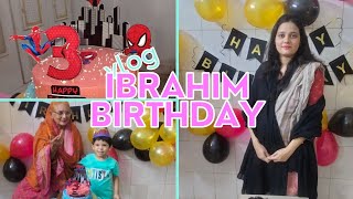 IBRAHIM 3RD BIRTHDAY 🎈🎂CELEBRATE [upl. by Iblehs]