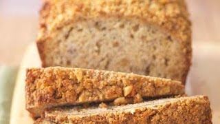 How to Make Banana Bread with Nuts [upl. by Cirre]