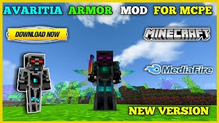 how to download avaritia armor god armor mod in minecraft  pocket edition [upl. by Yur]