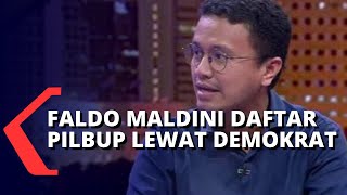 Faldo Maldini Daftar Pemilihan Bupati Lewat Partai Demokrat [upl. by Lacsap]