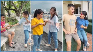 Clumsy boyfriend and Ungainly girl 😱🥺😡 Su Hao shorts by LNS vs SH TikTok Funny [upl. by Llerryt778]