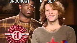 Saturday Night Live Deion Sanders Bon Jovi [upl. by Enyak920]