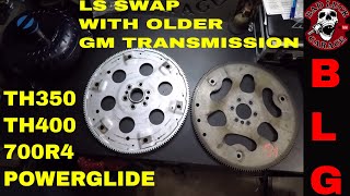 LS SWAP WITH OLDER GM TRANSMISSION [upl. by Aenea116]