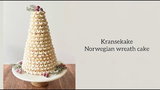 Kransekake Norwegian Wreath Cake [upl. by Codee]