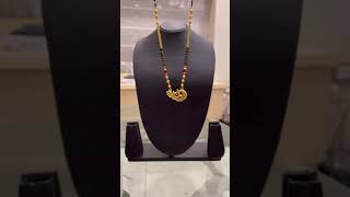 Long Mangalsutra Designs Gold Plated Latest Pendant Traditional Black Beads Mangalsutras [upl. by Eyak]