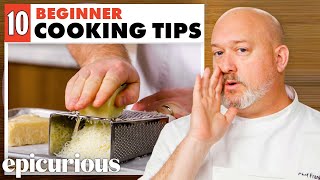 Cooking Tips For Kitchen Beginners  Epicurious 101 [upl. by Ellehs]