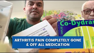 Full arthritis recovery and off all medication because of X39 stem cell patches [upl. by Arytas]