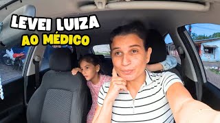 LEVEI LUIZA AO MÉDICO  FAMÍLIA SILVA vlogs [upl. by Elroy564]