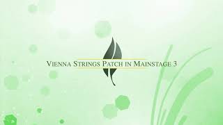 Creating Vienna strings patch in Mainstage 3Legato strings [upl. by Enimaj12]