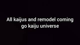 All new kaijus and remodel coming to roblox kaiju universe [upl. by Naul]