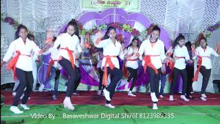 Rameshanna gadaddanvar school dance 2019 8th student banayenge mandir shantayya [upl. by Hendel98]