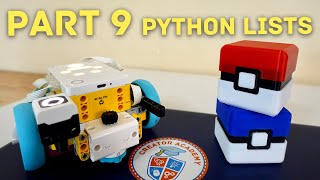 Learn Python for SPIKE Prime LEGO 45678 Part 9 Python Lists For version 2 Legacy [upl. by Akem13]