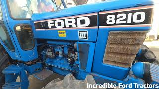 1990 Ford 8210 iii 4x4 66 Litre 6Cyl Diesel Tractor 115 HP [upl. by Attennot947]