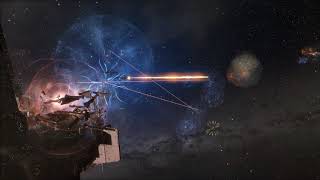 J5A Keepstar Death  Eve Online [upl. by Olvan]