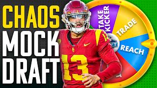 2024 NFL Mock Draft  Chaos Wheel Edition [upl. by Meggy]