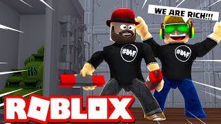 STEALING ALL THE MONEY FROM THE BANK  ROBLOX JAILBREAK [upl. by Notnats]