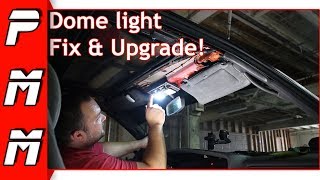 MA70 Supra Dome Light Fix amp Upgrade  Yota Connectors LED Dome light kit [upl. by Anirtep]