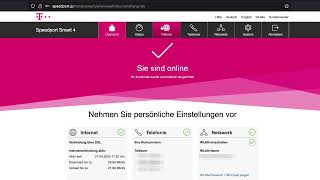 Speedport IP So gehts zum Telekom quotSmart 4quot Router [upl. by Adnah]