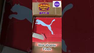 Shopsy sale l shopsy haul l shopsy puma shoes shopsy shopsyhaul shopsygrandmela shopsyfinds [upl. by Yelhs]