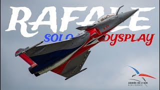 DEMO RAFALE SOLO DISPLAY  La Ferté Alais 2024 [upl. by Liggett845]