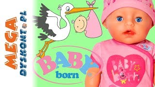 Baby Born • Lalka interaktywna • Bobas Soft Touch Girl • Zapf Creation [upl. by Llieno900]