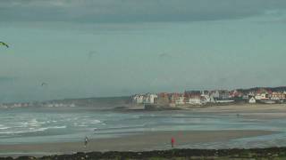 WIMEREUX POINTE AUX OIES  PHOQUE KITE SURF [upl. by Rhys]