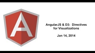 AngularJS amp D3 Directives for Visualizations [upl. by Llibyc635]