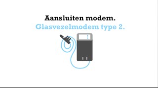 Aansluiten glasvezelmodem type 2 [upl. by Siuluj]