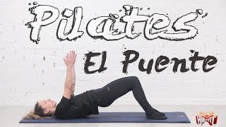 Pilates  Puente  Puente de Hombros Shoulder bridge [upl. by Mirth]