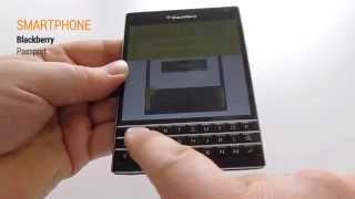 Blackberry Passport mit quadratischem Display  Hands On  ►► notebooksbilligerde [upl. by Onateyac]