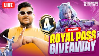 NEW ROYALE PASS IS HERE 🔥 BGMI LIVE  ROAD TO 200K  HYDRA MASTIZONE IS LIVE [upl. by Gascony]