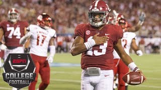 College Football Highlights Tua Tagovailoa No 1 Alabama roll against Louisville  ESPN [upl. by Harli]