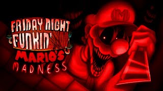 Promotion Instrumental  FNF VS Marios Madness V2 OST [upl. by Atenek]