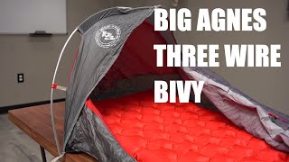 Gear Review NEW Big Agnes Three Wire Bivy [upl. by Furr]