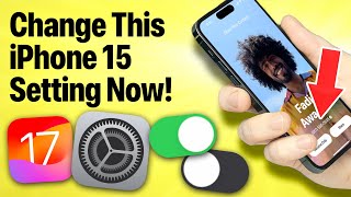 1 iPhone 15  15 Pro Setting To Change Now iOS 172 [upl. by Temp508]