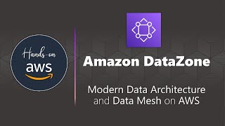 Amazon DataZone  Data Mesh and Modern Data Architecture on AWS [upl. by Eelnyl]