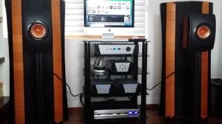 WYRED4SOUND and KEF LS50 [upl. by Haduhey]