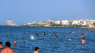 Agapi amp Creta Beach  Creta Iraklio Greece 2016 [upl. by Llerut]