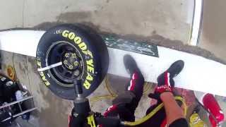 NASCAR tire changer Kyle Symington POV [upl. by Naugan]