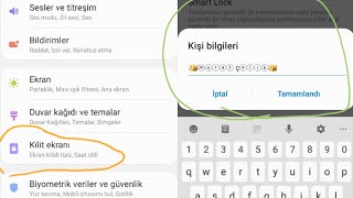 Telefon kilit ekranına yazı yazma [upl. by Pachton]