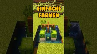 Die vier einfachsten Farmen in Minecraft 🌾👩‍🌾🚜 [upl. by Accever147]