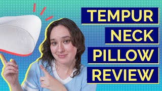 TEMPURNeck Pillow Review  The Best Pillow For Neck Pain [upl. by Aiciram]