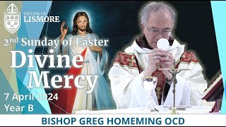 Catholic Mass Today Second Sunday on Easter 7 April 2024 Bishop Greg Homeming Lismore Australia [upl. by Aieken861]