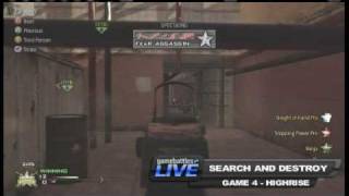 GameBattles Live  MW2 4v4 Mayhem Finals  Game 4 [upl. by Nylirehc]