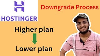 Downgrade Your Hostinger Plan  higher plan to lower plan  Premium to Single  hostinger [upl. by Catha]