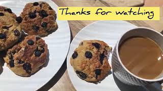 Delicious Vegan Lemon Blueberry Scones Fluffy Tender and Simple to Make [upl. by Acemaj]