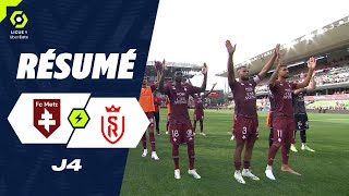 FC METZ  STADE DE REIMS 2  2  Résumé  FCM  SdR  20232024 [upl. by Lihkin]