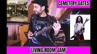 PANTERA  CEMETERY GATES  live playthrough by ATTILA VOROS [upl. by Ballinger]